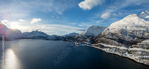 Sunrise in Sjursnes, Norway trip photo