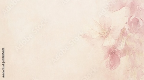 Delicate Pastel Flowers - Soft Floral Watercolor Painting