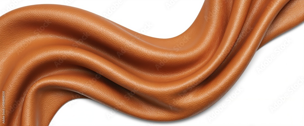 Wrinkled Tan color leather texture with glossy surface. Shot for design and print. Wrinkled Tan color leather texture with glossy surface. Shot for design and print.