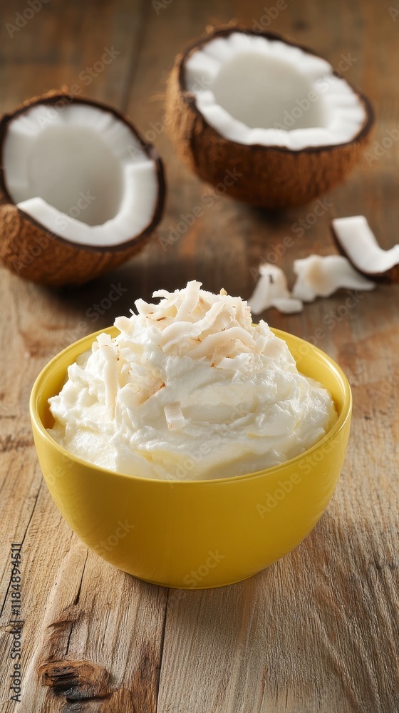 Exquisite Coconut Cream Dessert: A Tropical Delight Exquisite Coconut Cream Dessert: A Tropical Delight