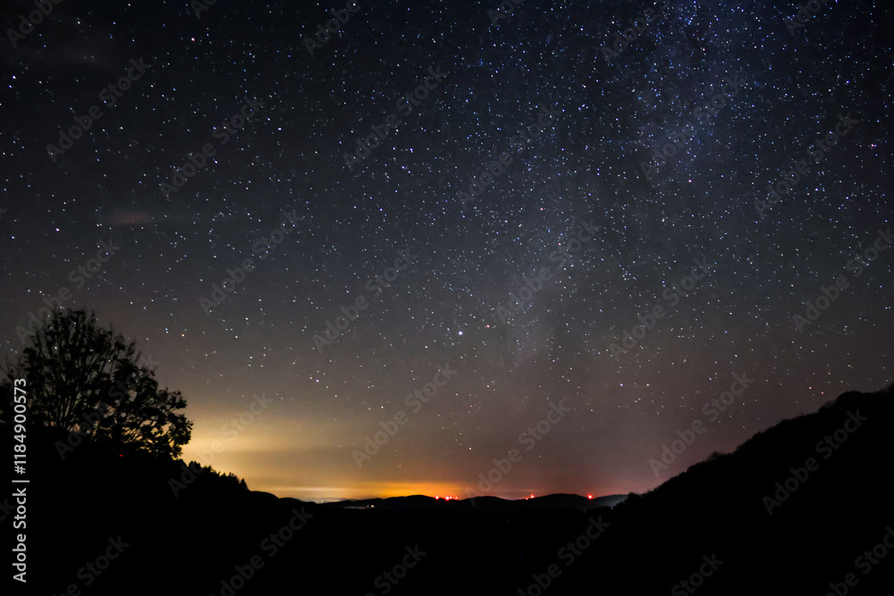 starry night sky starry night sky