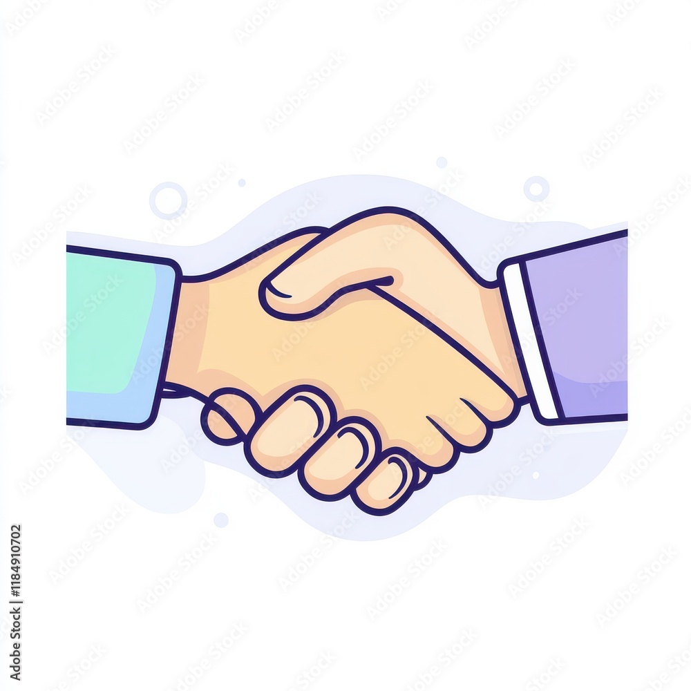 A close-up of a handshake symbolizing agreement and cooperation between two individuals. A close-up of a handshake symbolizing agreement and cooperation between two individuals.