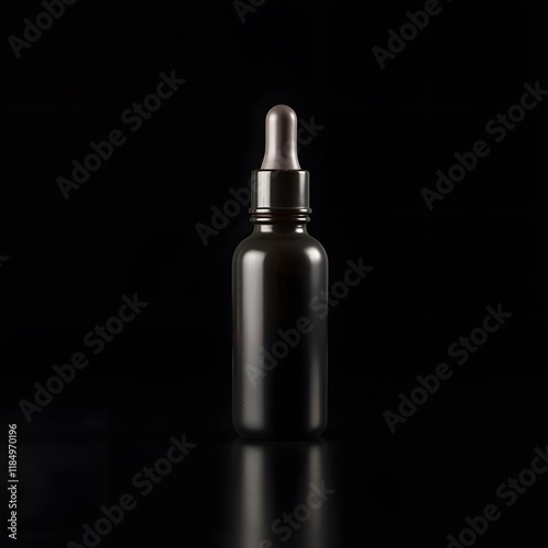 Effortless Elegance The Serum Dropper Bottle of Minimalistic Cleanliness
