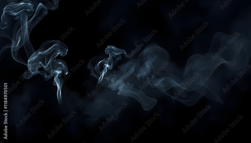 Fototapeta premium smoke kills isolated with white highlights, png