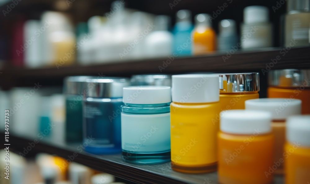 Variety of lotions and gels Variety of lotions and gels