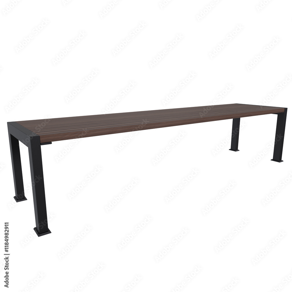table isolated on transparent