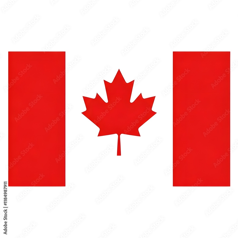 Obraz premium Canadian flag 