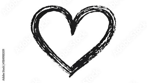 Hand-Drawn Heart Icon