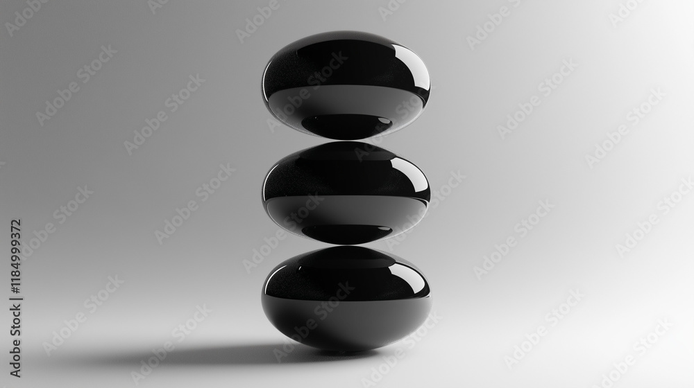 The 3D object stands alone, highlighted by a clean and modern abstract background for a minimalist aesthetic. The 3D object stands alone, highlighted by a clean and modern abstract background for a minimalist aesthetic.
