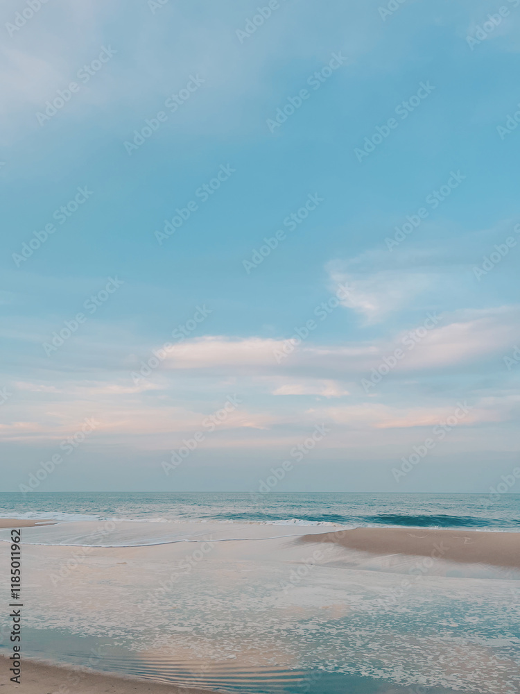 Obraz premium Rehobeth Beach DL, Sunset