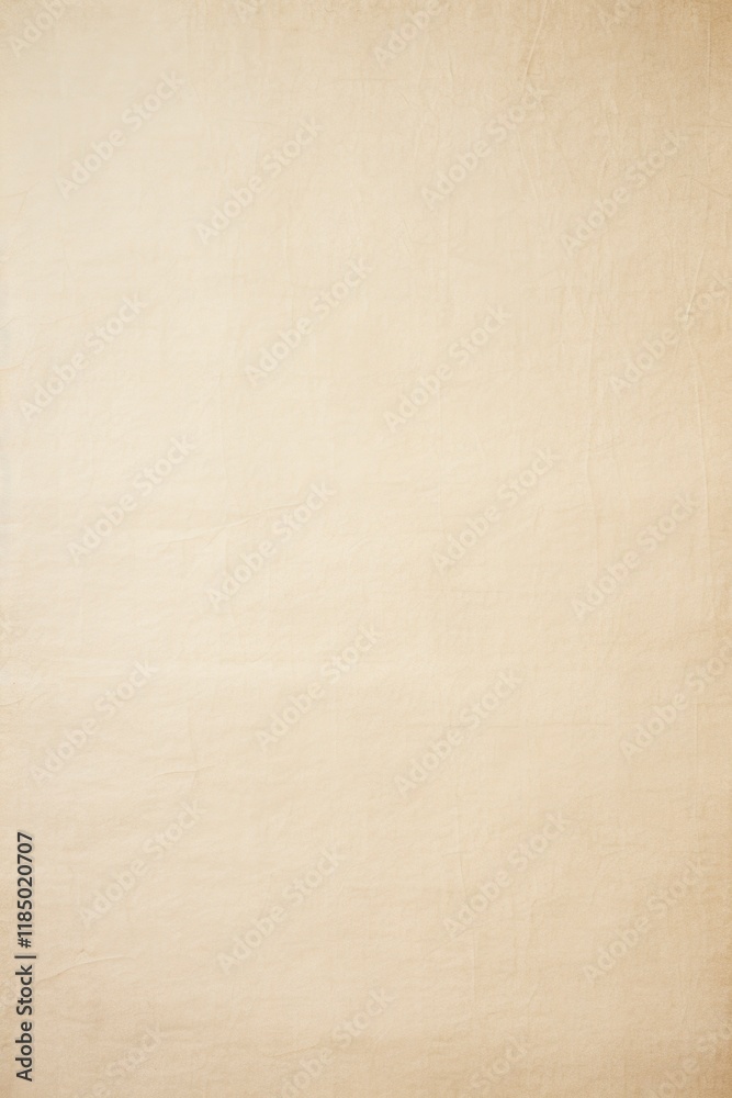 Fototapeta premium Beige color textured crumpled paper background