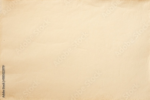 Beige color textured crumpled paper background