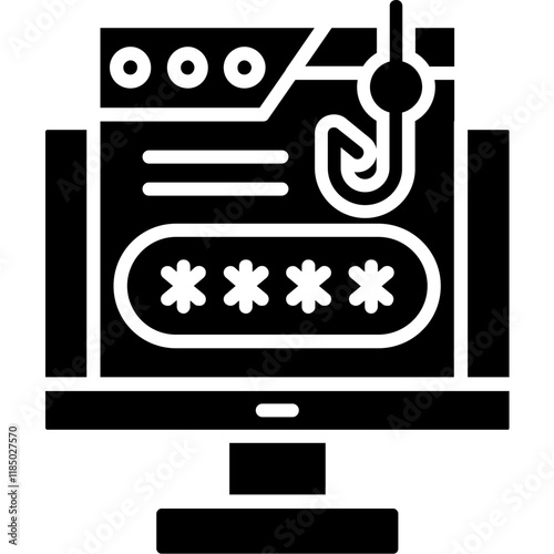 Password phishing Icon