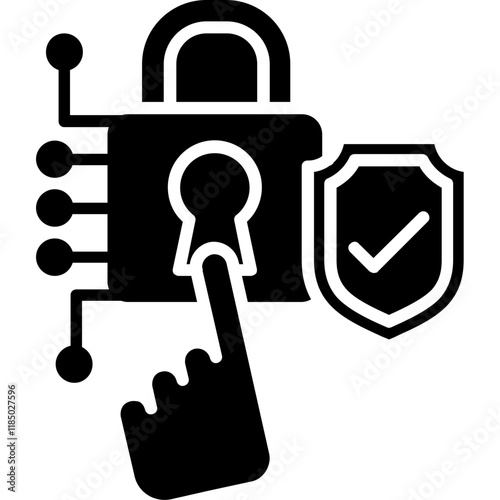 Fingerprint security Icon