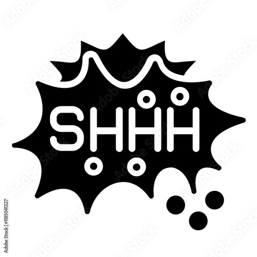 SHH Sticker Icon