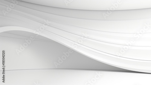 Free abstract white background minimal futuristic architectural space wallpaper
