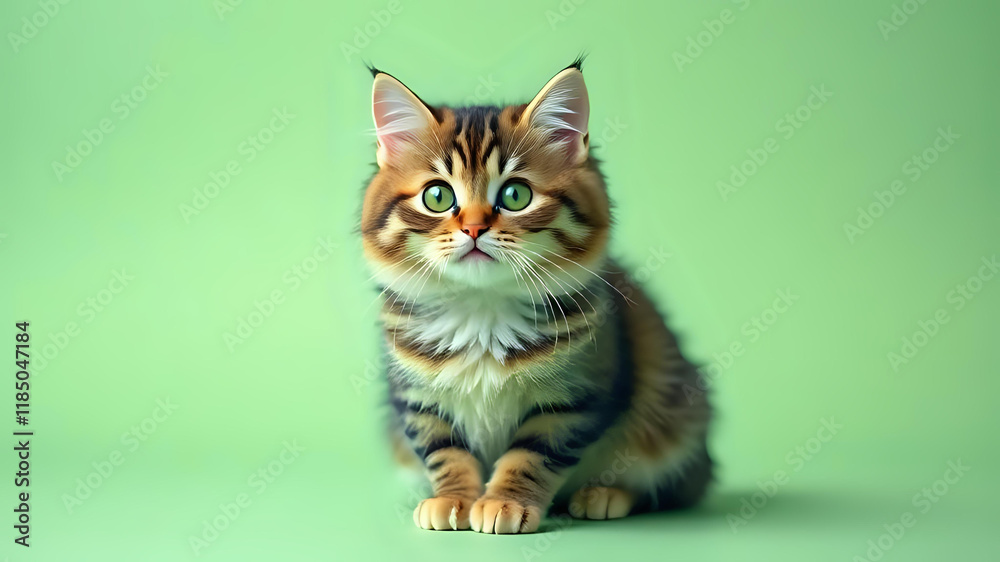 Obraz premium cat with eyes