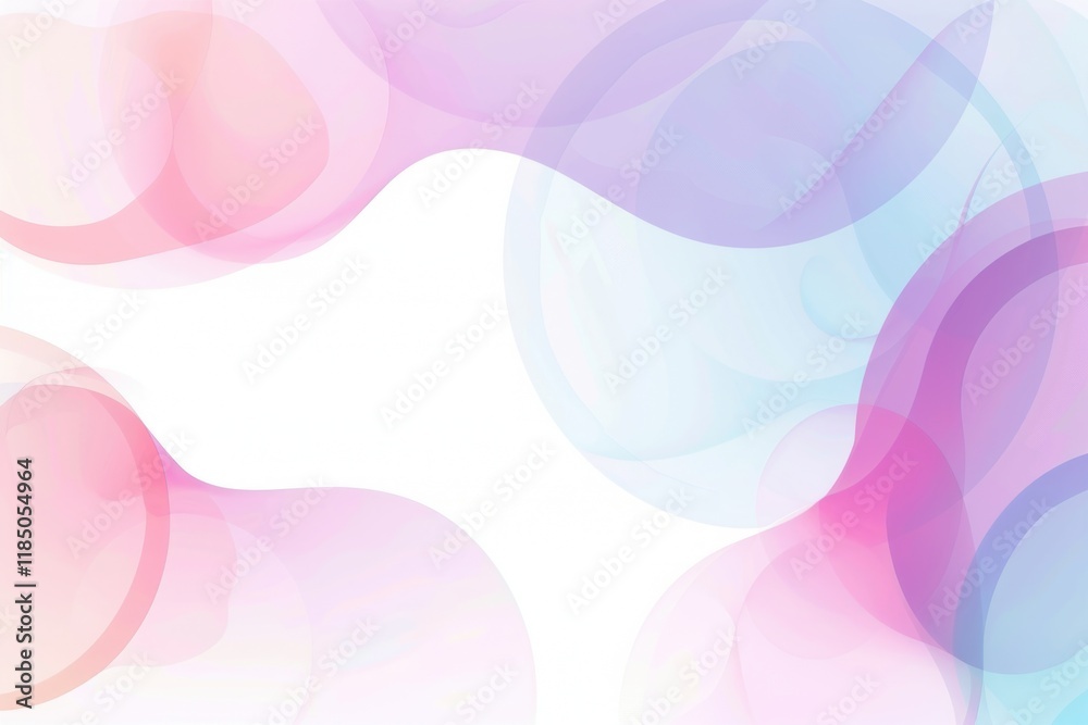 Fototapeta premium soft colors gradient transitions abstract white background