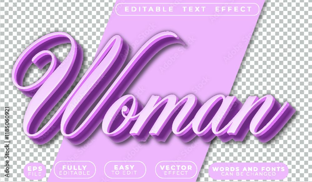 Woman Girl Beauty Fully Editable Vector Text File Woman Girl Beauty Fully Editable Vector Text File