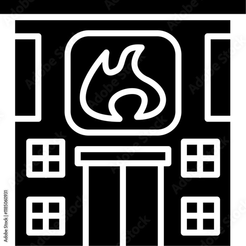 Fire Station Icon