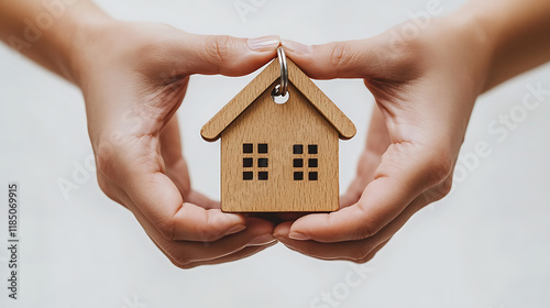 real estate success with hands passing key, home buying and selling agreement concept, landlord giving key to first time homebuyer, security and property investment, clean cut out isolated on white

