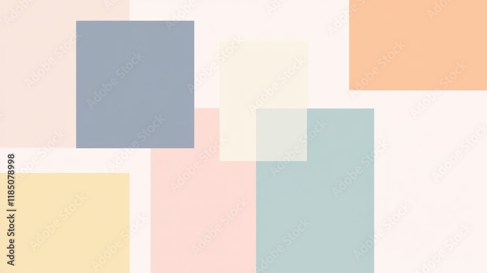 Pastel squares overlap; digital background; website design Pastel squares overlap; digital background; website design
