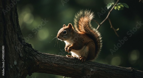 squirrel on a tree