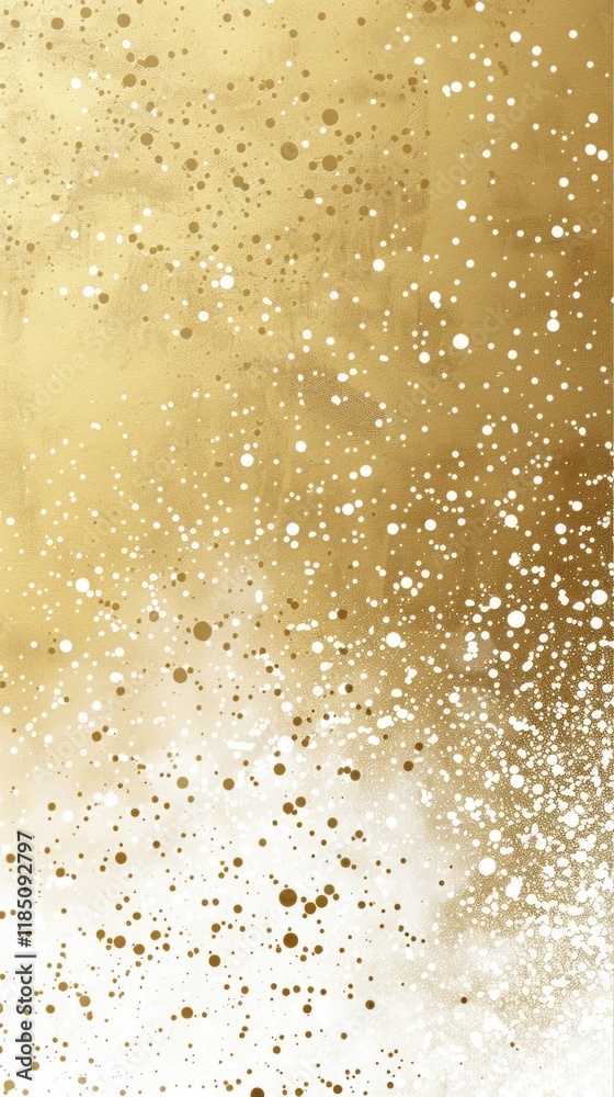 Abstract white background with gold wavy curve Abstract white background with gold wavy curve