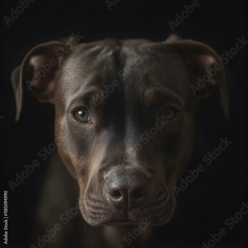 portrait of a dog