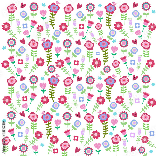 Fondo de flores.