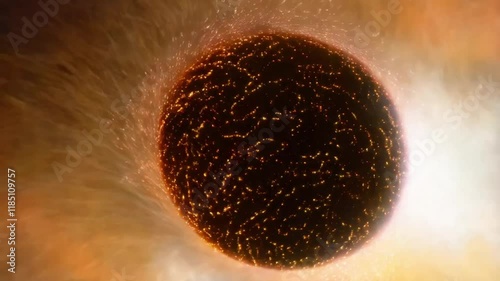 Imagined close-ups of a neutron star, focusing on its intense magnetic fields and the unique patterns they create.