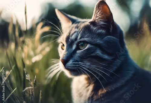 portrait of a cat