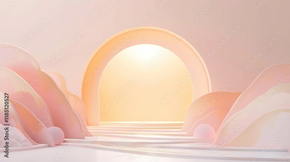 Abstract pink with shiny gold background Abstract pink with shiny gold background