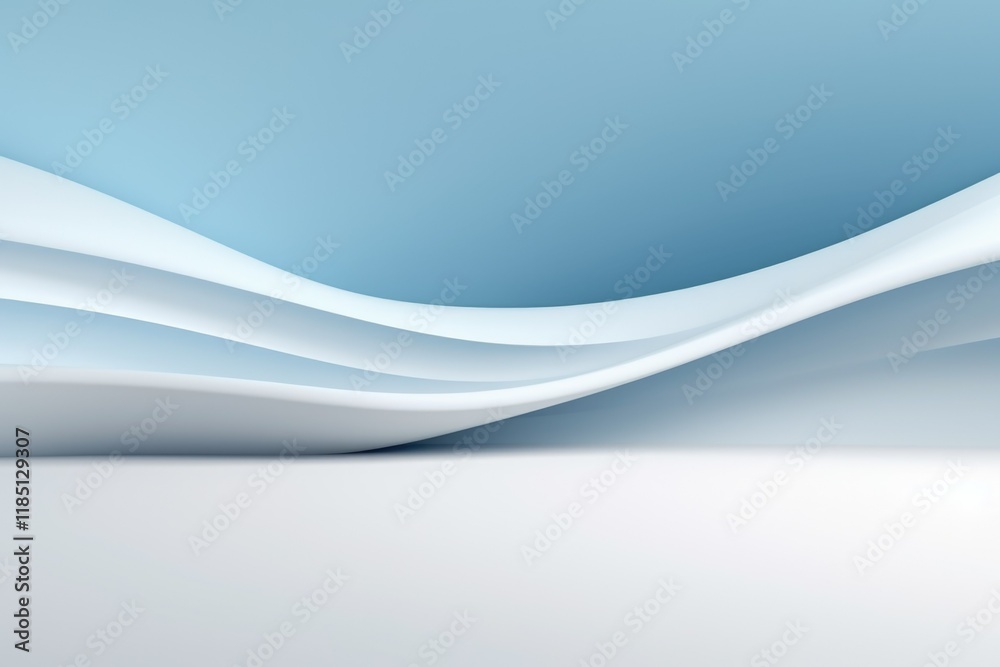 Obraz premium Abstract light blue background