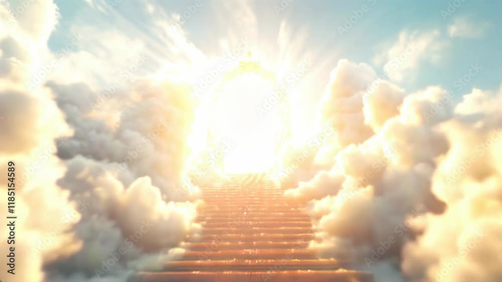 Stairway to Heaven: A Golden Gate Awaits
