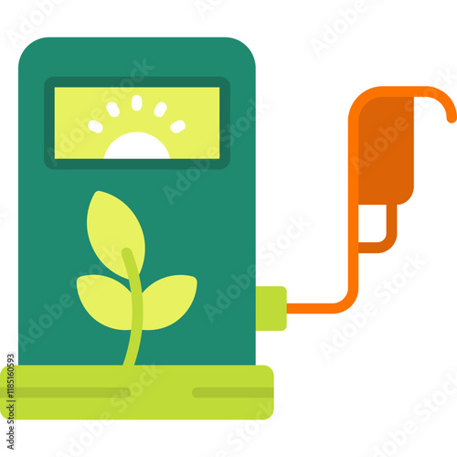 Eco Fuel Icon
