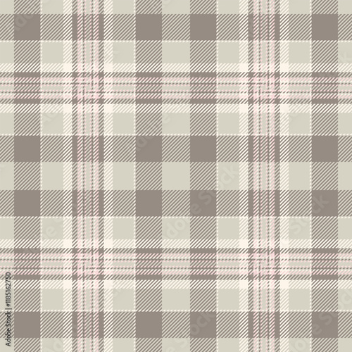 Elegant neutral plaid pattern.  Perfect for textile design, apparel,  wrapping paper, or website backgrounds. Subtle pastel tones create a sophisticated and calming aesthetic.