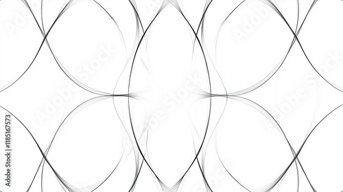 Abstract Grey Line Art Elegant Seamless Pattern, Modern Minimalist Background Design, Perfect for Contemporary Interiors, Wallpapers, and Artistic Creations, Ai generated images