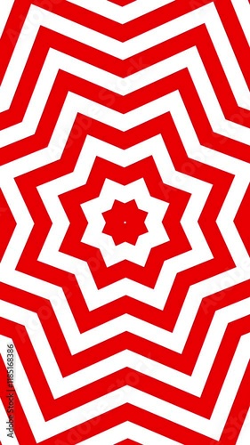 Red and white diagonal stripes pattern