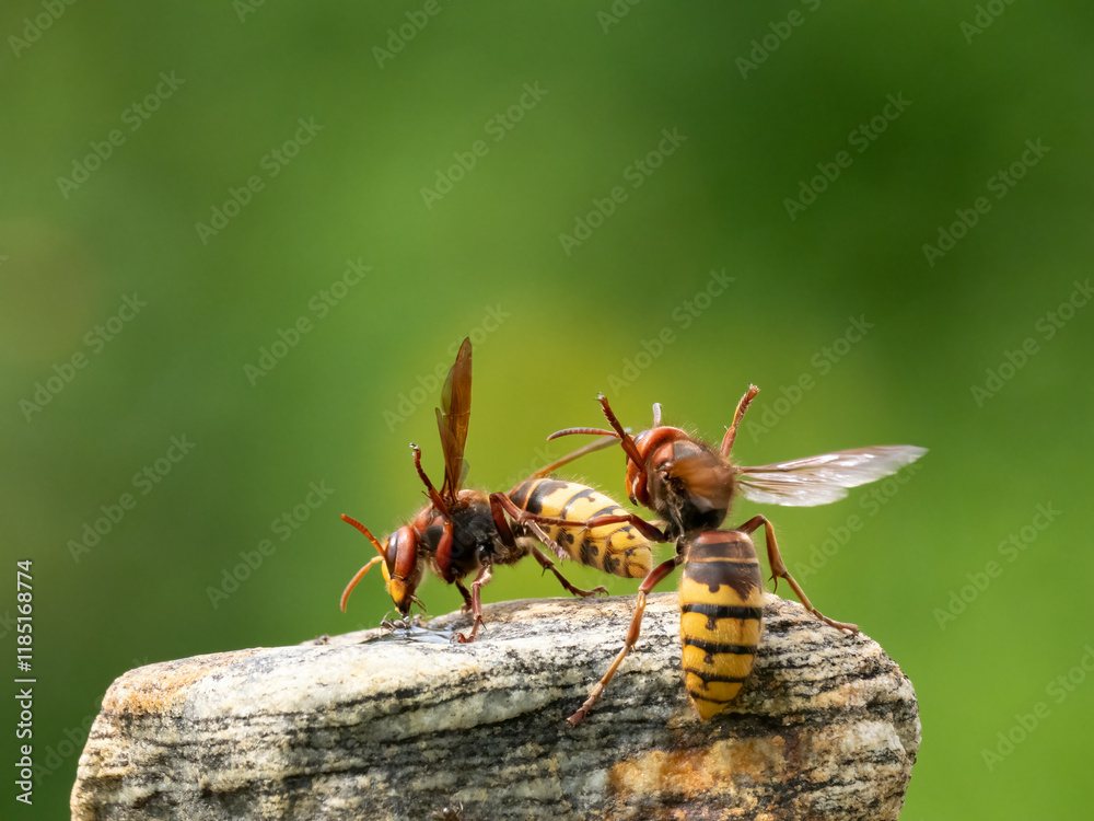 Hornisse (Vespa crabro) Königin Hornisse (Vespa crabro) Königin