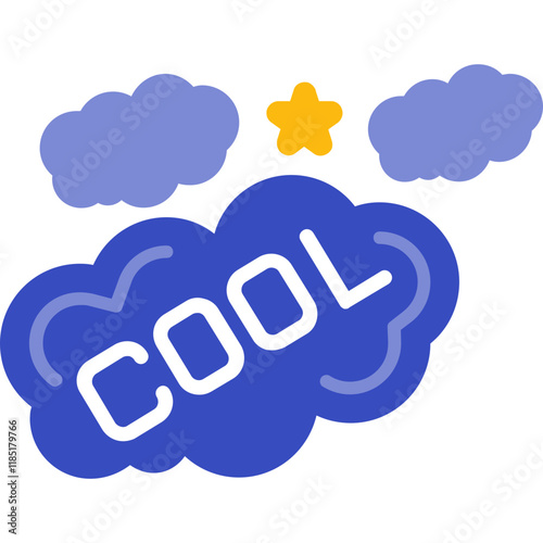 Cool Sticker Icon