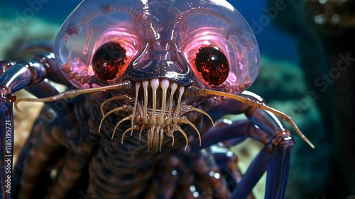 Deep-sea horror of glowing alien terror revealed photo