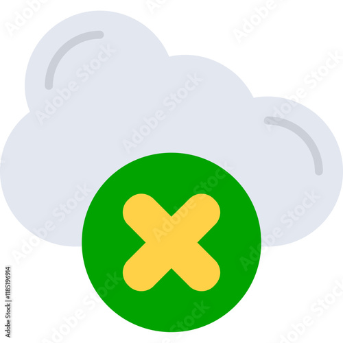 Cloud Error Icon