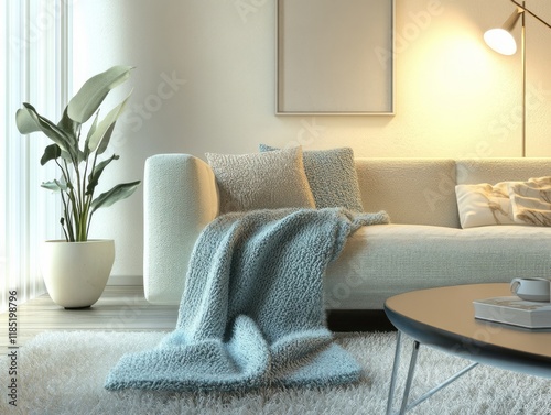 Modern Living Room Sofa Dec...