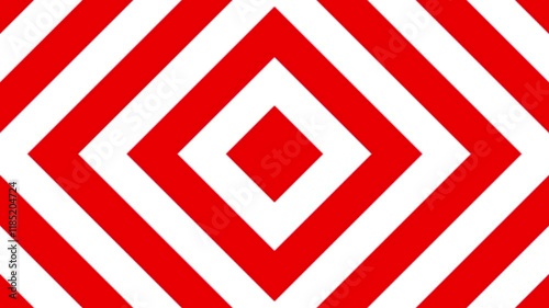 Red and white diagonal stripes pattern