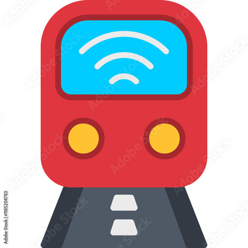 Wallpaper Mural Smart Train Icon Torontodigital.ca