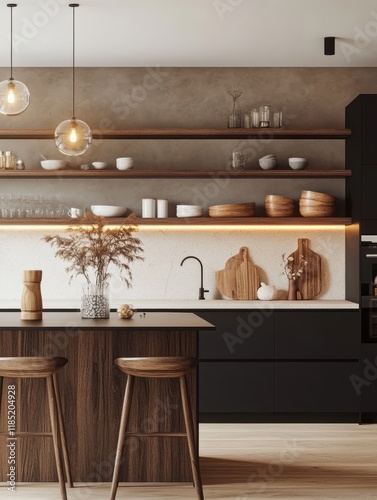 Modern Minimalist Kitchen I...