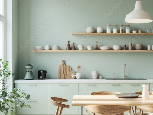 Modern Kitchen Interior Des...