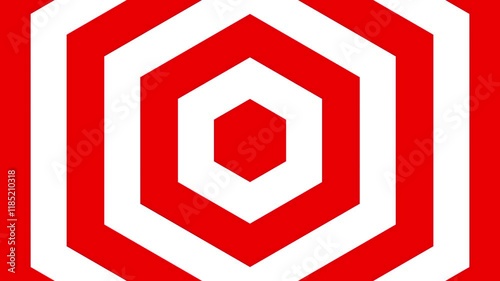 Red and white diagonal stripes pattern