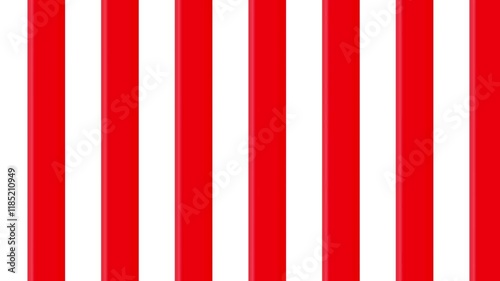 Red and white diagonal stripes pattern